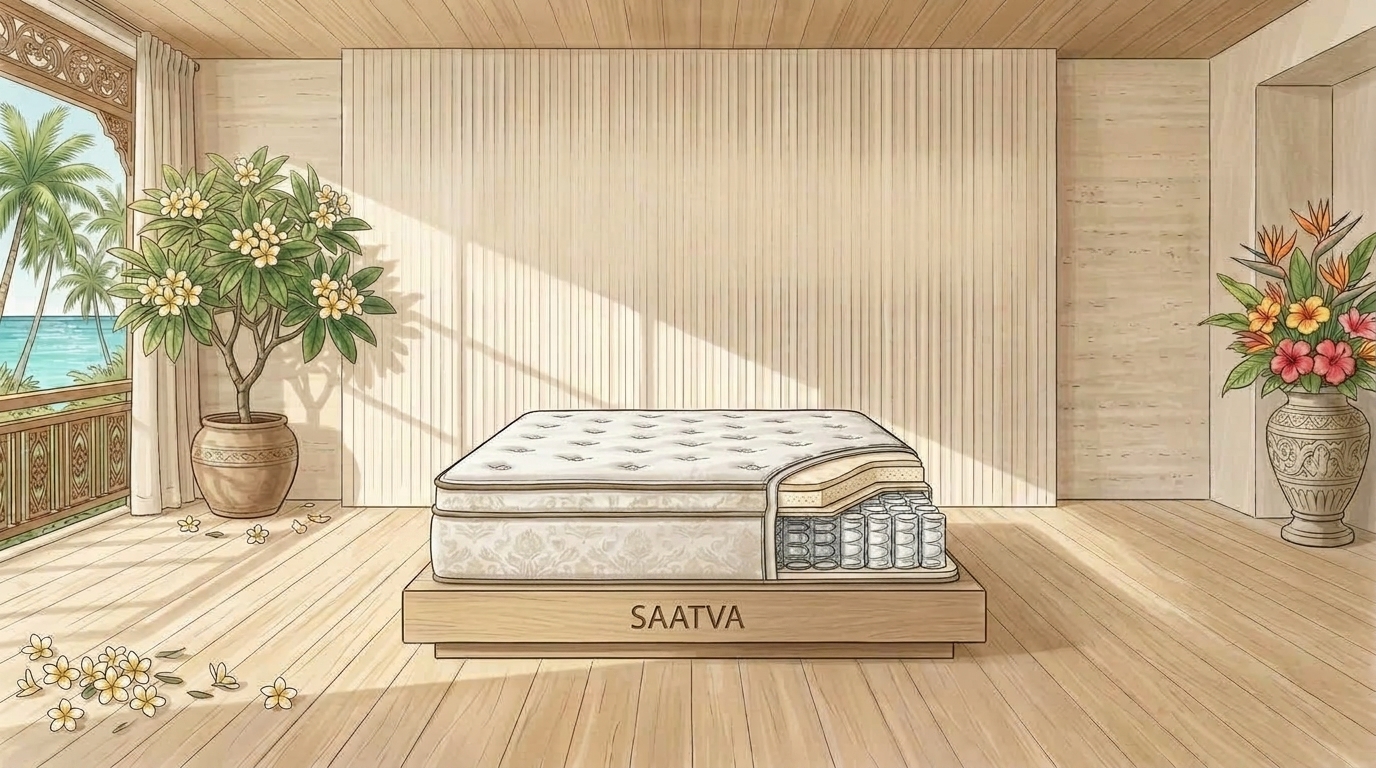 Saatva Classic architectural teardown