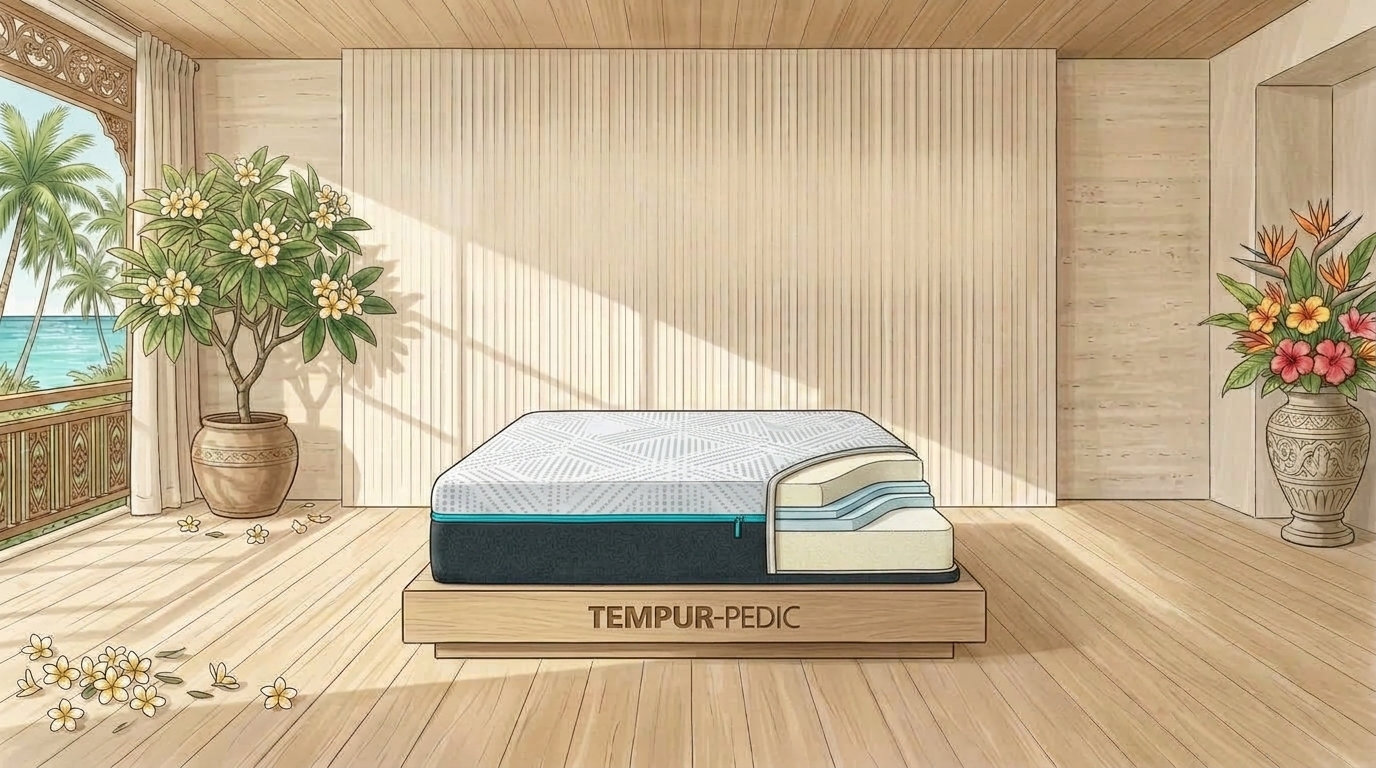 Tempur-Pedic TEMPUR-ProAdapt architectural teardown